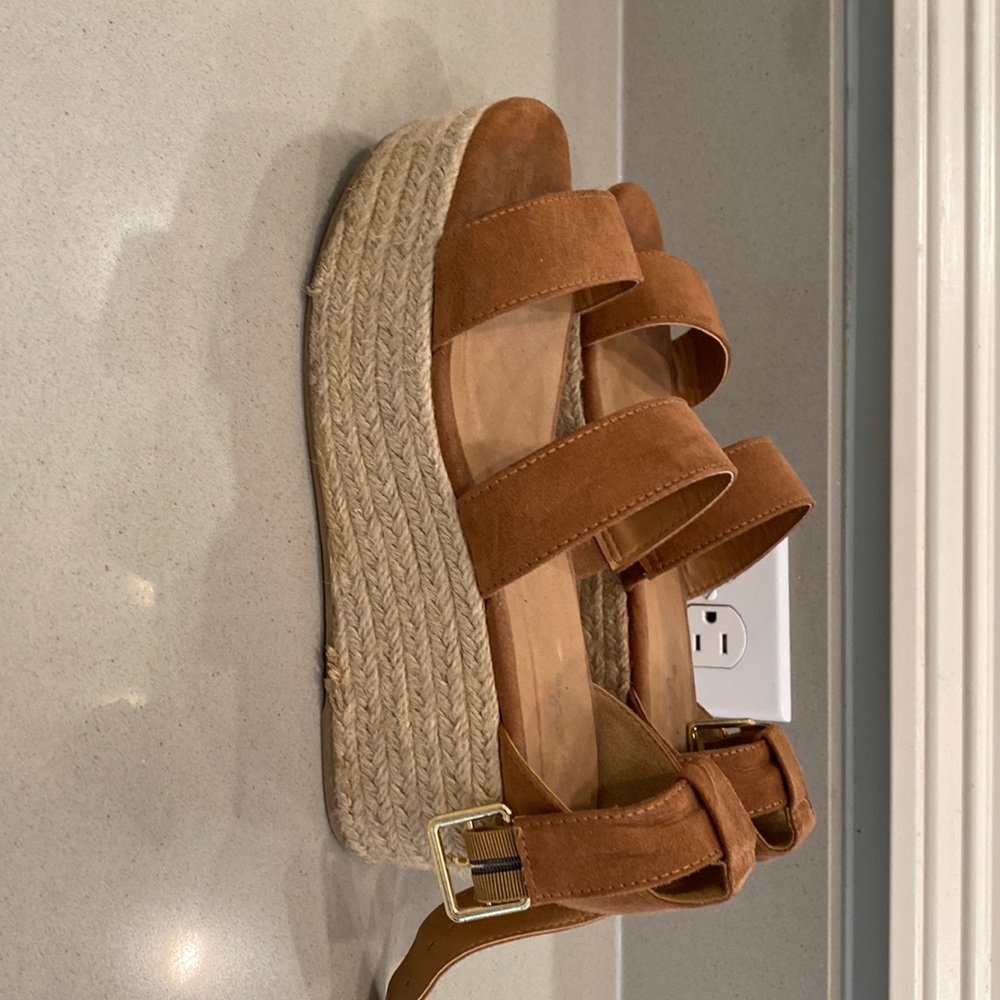 Brown Platform Sandals